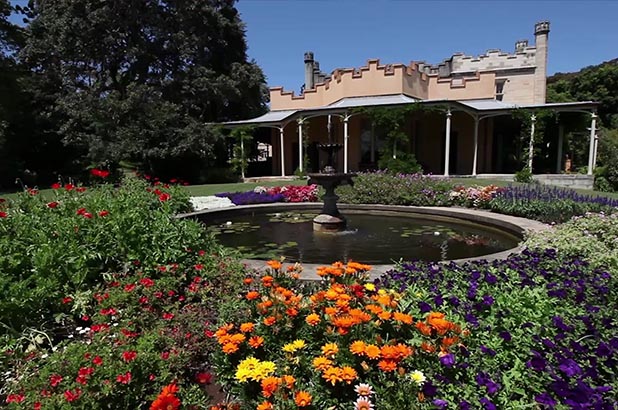 The front of Vaucluse House. Still from video. © HHT