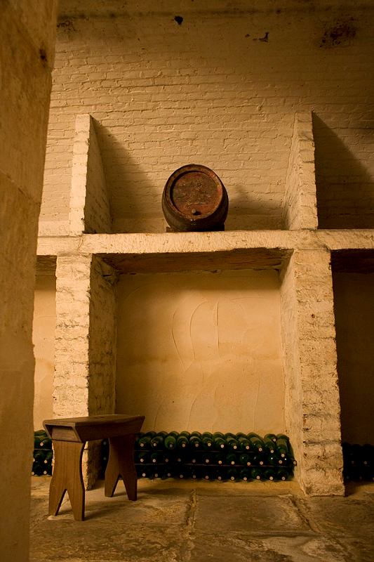 Wine cellar at Elizabeth Bay House.