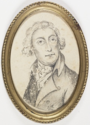 Portrait of Alexander Riley by an unknown artist, 1811.