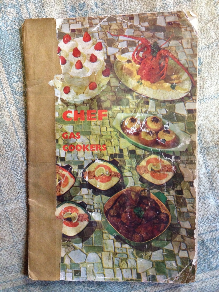 Chef gas cooker recipe booklet
