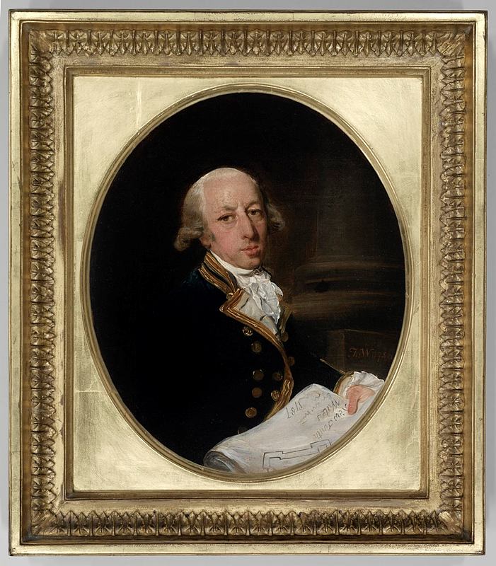 Portrait of Captain Arthur Phillip by Francis Wheatley, 1786