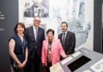 Curator Nicola Teffer with Sydney Living Museums chairman Michael Rose, the Hon Helen Sham-Ho OAM and Sydney Living Museums director Mark Goggin in the Celestial City: Sydney's Chinese Story exhibition.