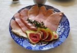 Regency breakfast hams and figs