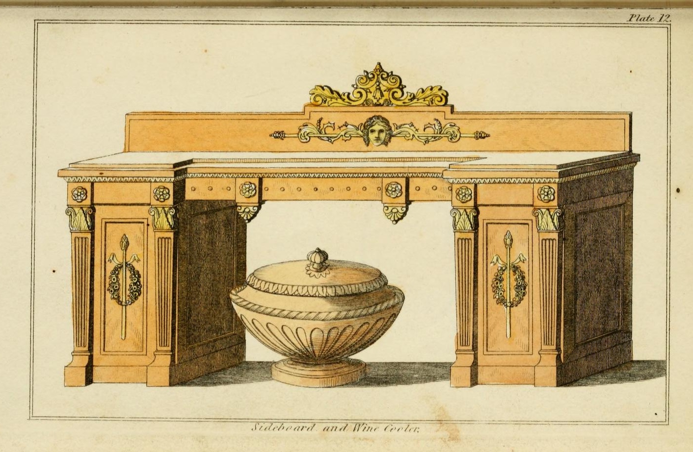 Design For A Sideboard And Cooler From J Stokes The Complete