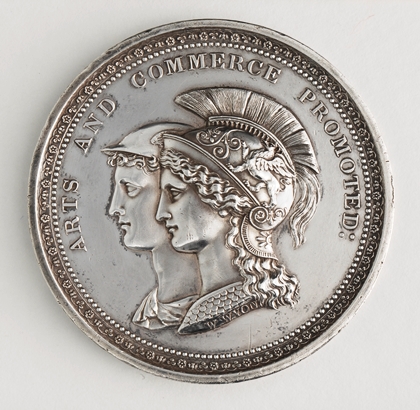 Medal awarded to Gregory Blaxland for wine export from New South Wales 1823