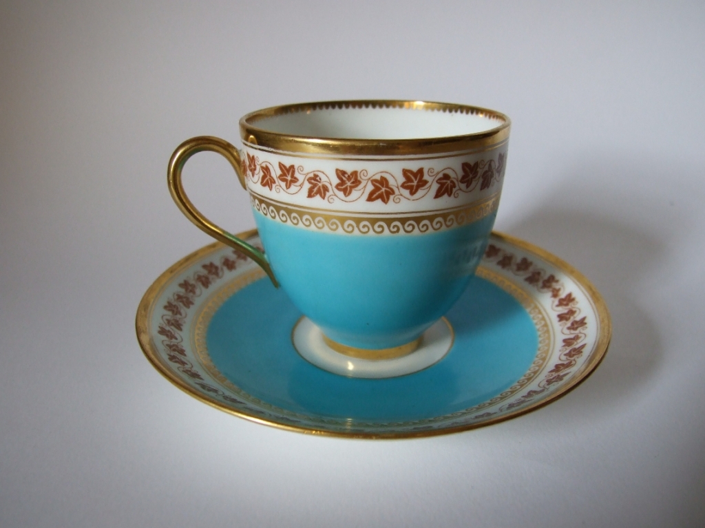 Coffee cup, Minton, c 1855