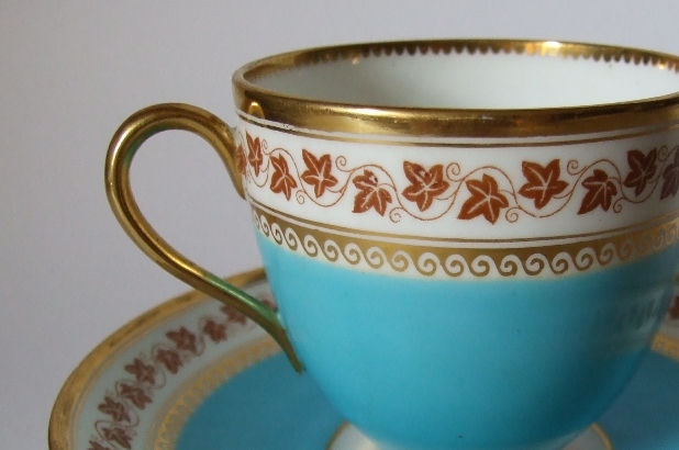 Detail of a coffee cup in the Vaucluse House collection
