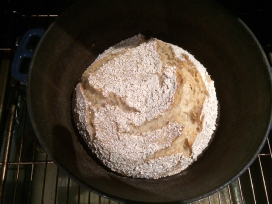 Bread, before final baking stage.