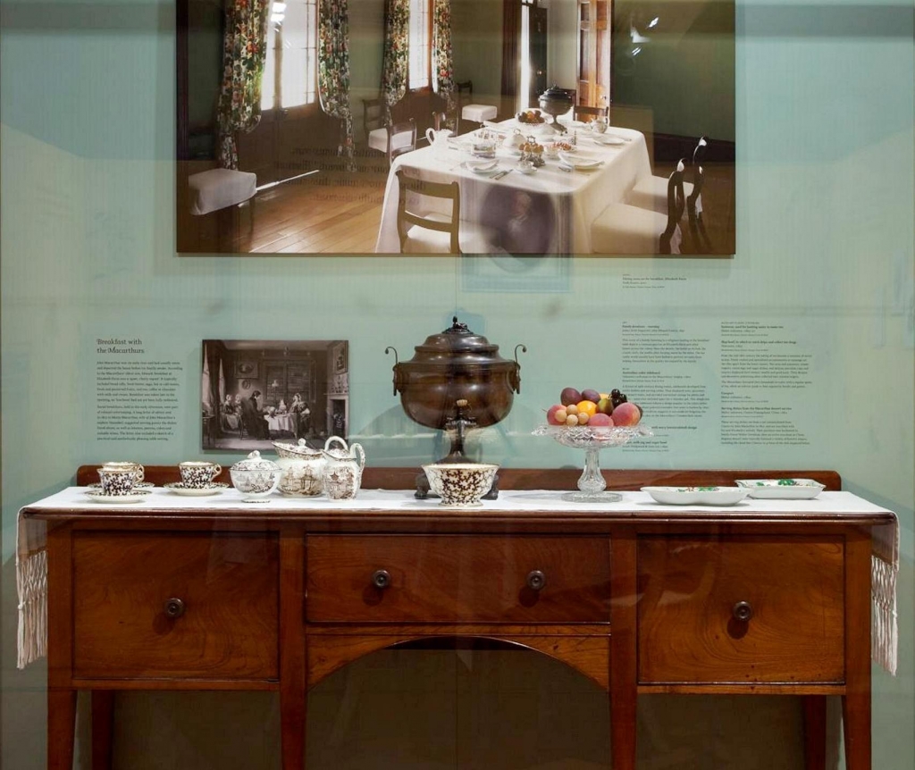 Belgenny sideboard in the 'Eat your history: A shared table' exhibition